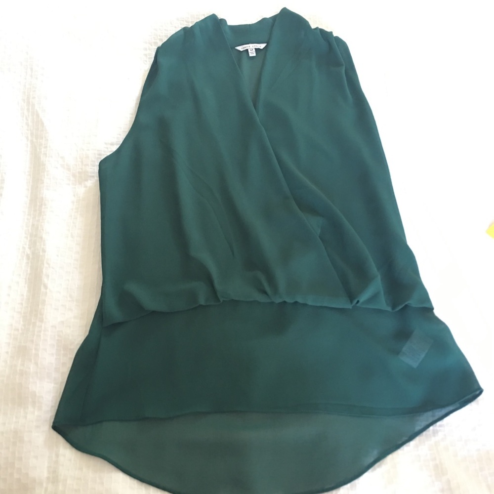 💚 Emerald Green Naked Zebra Top, size Medium